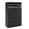 Hirsh 42" W 5 Drawer Lateral File Cabinet, Black, A4/Legal/Letter 17649 - alternate 9