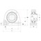 Ntn PillowBlock Tapd Base Bearing, Ball, 1-1/4 SUCPA206-20 - alternate 3