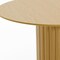Homeroots 60" Brown Solid Wood Pedestal Base Round Top Dining Table 720991 - alternate 4