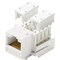Steren Cat5e Keystone Jack 90 Degree RJ45 White 310-120WH - alternate 1