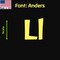 Aacc Self-Adhesive Vinyl Letter: l, Scale: 8 in. Color: Yellow Font: Anders by AACC-Anders-ll-Yellow-I8x1 - alternate 1