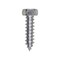 Auveco 5/16in x 1 1/4in Indented Hex Head Tapping Screw 1/2in Hex Zinc, 100PK 2269 - alternate 1