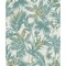 Advantage Saura Teal Frond Wallpaper 2980-704112 - alternate 1