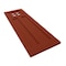 Ekena Millwork True Fit PVC San Antonio Mission Style Fixed Mount Shutters, Pepper Red, 15W x 32H, PR TFP001ST15X032MR - alternate 14