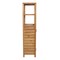 Happimess Solstice 47"H Handcrafted Pine Wood Bathroom Freestanding Floor Bathroom Storage Cabinet w/Louvered SHF2002A - alternate 9