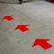 Brady ToughStripe Max Floor Marking Arrow 2 in W x 5 in H Red, 20PK 177145 - alternate 2