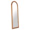 Homeroots 66" Natural Wood Oval Full Length Mirror 565006 - alternate 6