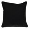 Homeroots 20" Black Geometric Cotton Throw Pillow 529286 - alternate 8