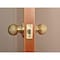 Trans Atlantic Co. Bright Brass Grade 3 Light Duty Residential Cylindrical Dummy Door Knob DL-ECBDT-US3 - alternate 9