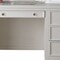 Homeroots White Wood Computer Desk With 3 Drawers And Keyboard Drawer 376973 - alternate 5