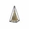 Homeroots Narrow Metal Triangular Decorative Sculpture 399635 - alternate 6