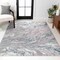 Jonathan Y Swirl Marbled Abstract Gray/Turquoise 8 ft. x 10 ft. Area Rug SOR203A-8 - alternate 1