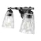 Z-Lite Andree Matte Black 2 Light Vanity 1960-2V-MB - alternate 7
