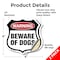 Signmission Dog Warning Shield Sign Beware Of Dogs, 4 inch X 4 inch, Vinyl Decal, 2PK SHI-D-2PACK-4-376 - alternate 6