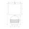 Monarch Specialties Lighting, 15"h, Table Lamp, Ivory Resin, Beige Shade I 9791 - alternate 3