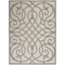 Homeroots 6' X 9' Cream And Gray Trellis Indoor Outdoor Area Rug 550465 - alternate 8