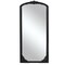 Homeroots 69" Black Wood Framed Standing Mirror 565133 - alternate 1