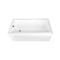 Kingston Brass 66-Inch Acrylic Rectangular 3-Wall Alcove Tub Combo with Waste and Overflow Drain, Left Hand Drain CVTAP663222L0 - alternate 1