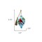 Homeroots Red Cardinal on Christmas Holly Branches Hand Painted Mouth Blown Glass Ornament 477434 - alternate 5