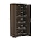 Manhattan Comfort Rivington 38in Bookcase Cabinet in Walnut - Set of 2 2-BC004-BR - alternate 8