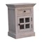 Homeroots 24" Pink Solid Wood Two Drawer Nightstand 651860 - alternate 8
