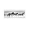 Homeroots Horses Rolling By White Framed Print Wall Art 529960 - alternate 1