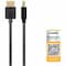 Monoprice Ultra Slim Certified Premium High Speed HDMI Cable_ 4K@60Hz_ HDR_ 18Gb 24187 - alternate 1
