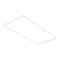 Ledvance/ Sylvania FltPnlreplacement3500K, 4ftL, 2ftW, 120VAC PANELBAR1AS/45UNHD8SC7/24WH - alternate 1