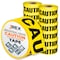 Jrex Safety Caution Do Not Enter Tape Roll - 1000 Ft x 3 Inch Wide Each - Yellow, 12PK PCDNT-JR-12PK - alternate 1