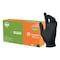 Sw Sustainability Solutions Inc Stellar S6, Disposable Gloves, 5 mil Palm, Biodegradable Nitrile, Powder-Free, S, 100 PK, Black N716882 - alternate 3