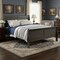 Homeroots Dark Gray King Sleigh Bed 347117 - alternate 4