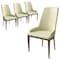 Leisuremod Viva Collection Modern Wooden Dining Chair in Cream, 4PK VC24CR4 - alternate 1