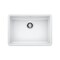 Blanco Precis SILGRANIT 25in ADA Single Bowl Undermount Kitchen Sink - White 442542 - alternate 1