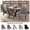 Leisuremod Elara Collection Wooden Dining Chair in Two-Tone Taupe EC59TP - alternate 9