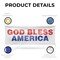 Signmission God Bless America, 18 Inch x 48 Inch, Vinyl Banner B-30675 - alternate 5