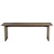 Homeroots 55" Brown Solid Wood Dining Bench 554623 - alternate 1