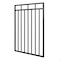 Nuvo Iron 33in Wx46in H Benitoite Gate, 36in W Opening, Self Close Hardware w/Double Side Handle and 2x2 Hinges IBG03346 - alternate 10