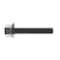 Zoro Select Not Graded, 3/8"-16 Serrated Flange Bolt, Plain Stainless Steel, 2 in L, 25 PK 31-SFH-37C-200 - alternate 4