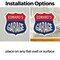 Signmission Edward's Garage, 4 inch X 4 inch, Vinyl Decal, 2PK SHI-D-2PACK-4-383-EDWARD - alternate 6