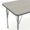 Flash Furniture Wren 48 in x 24 in Adjustable Height Activity Table, Thermal Laminate Top, Short Legs, Light Gray XU-A2448-REC-LTGRY-T-P-GG - alternate 10