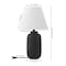 Jonathan Y Elinore 24.5" Minimalist Scandinavian Resin/Iron Ginger Jar LED Table Lamp, Matte Black, 2PK JYL5603A-SET2 - alternate 8