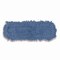 Rubbermaid Commercial Twisted Loop Blend Dust Mop, PIC/PET Polyester, 24in x 5in, Blue FGJ25300BL00 - alternate 1
