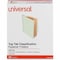 Universal Six-Section Classification Folders, 2 Dividers, 6 Fasteners, Letter Size, Light Green, 20PK UNV10407 - alternate 1