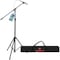 Promaster Tripod Microphone Stand, Adjustable Telescopic Gooseneck, Boom Arm, Universal 5/8in Adapter, Black PRMSMICB - alternate 1
