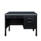 Regency Mesa Steel Single Pedestal Teacher's Office Desk, Center Drawer 48in x 30in, Grey Top, Black Base 66348SPCDGYBK - alternate 5