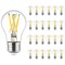 Luxrite A15 Edison LED Bulb, 60W Equivalent, 8.5W, Dimmable, 4000K Cool White, Enclosed Fixture, 24PK LR21693 - alternate 1