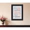 Homeroots Never Allow Yourself Black Framed Print Wall Art 405590 - alternate 4
