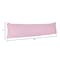 Lavish Home Memory Foam Body Pillow for Side Sleepers, Back Pain, Pregnant Women, Aching Legs and Knees, Pink 82-TEX1000 - alternate 7