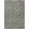 Homeroots 5' X 8' Pewter Floral Washable Indoor Outdoor Area Rug 607351 - alternate 7