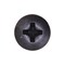 Auveco #10 x 1 1/4in Phillips Pan Head Tapping Screw - Black Oxide, 50PK 11924 - alternate 2